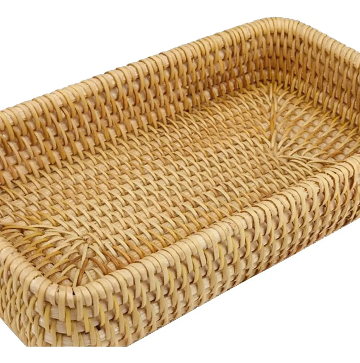 Cesta cubiertos mimbre - Imagen 2