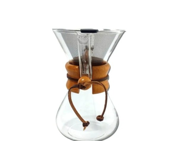 Chemex martillado vidrio 200 ml - Imagen 3