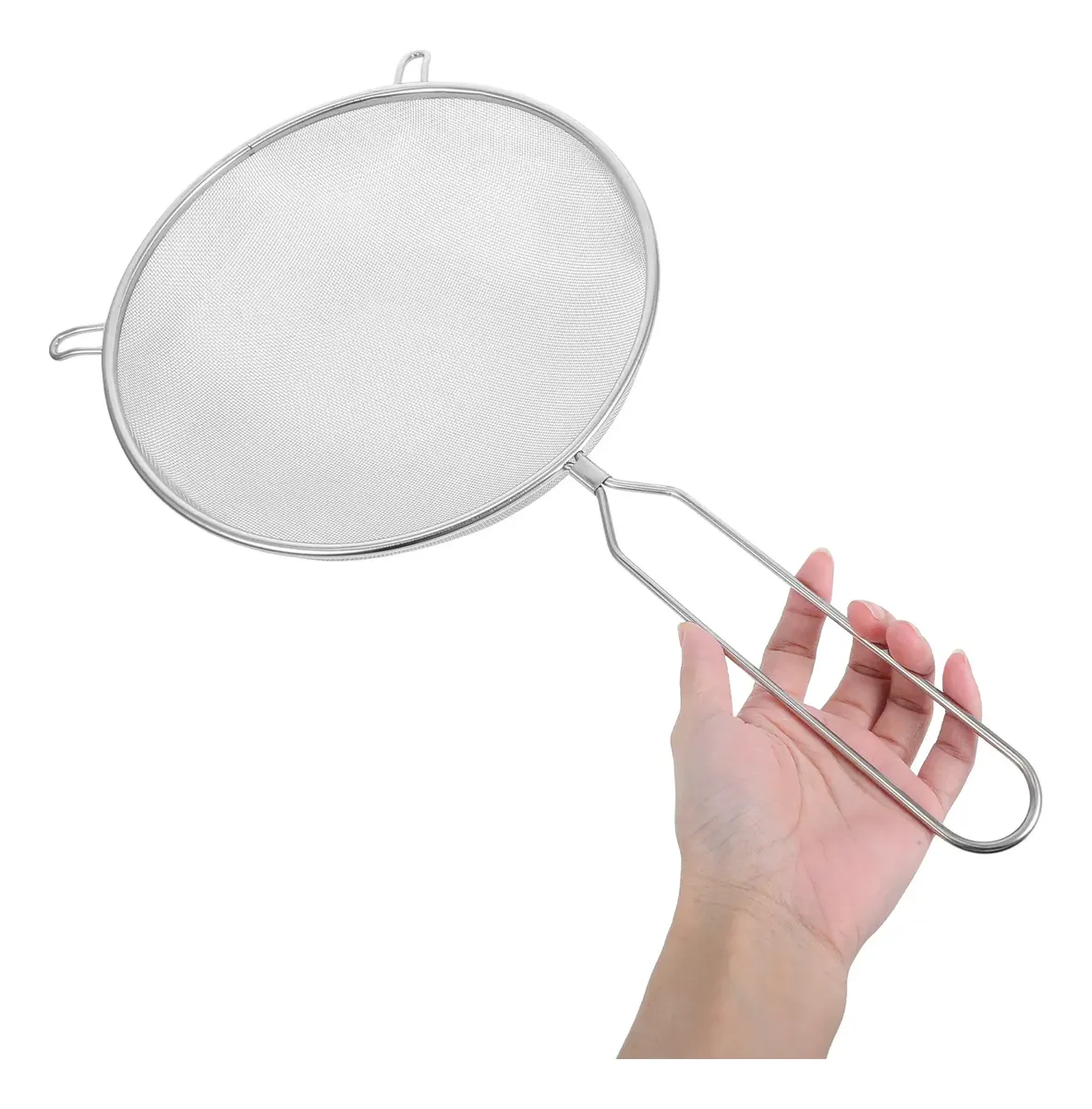 Colador doble malla en acero - ø 7 cm - Imagen 2