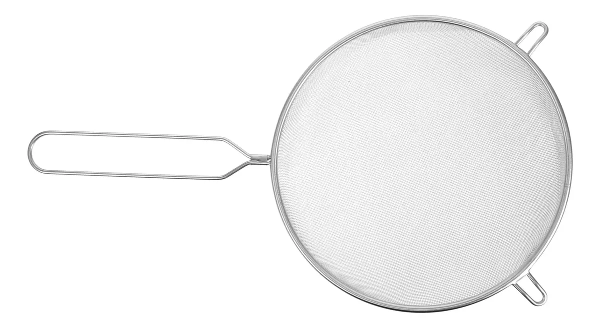 Colador doble malla en acero - ø 7 cm