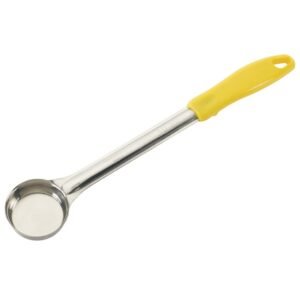 Cucharon plano 1 oz amarillo