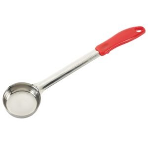 Cucharon plano 2 oz rojo