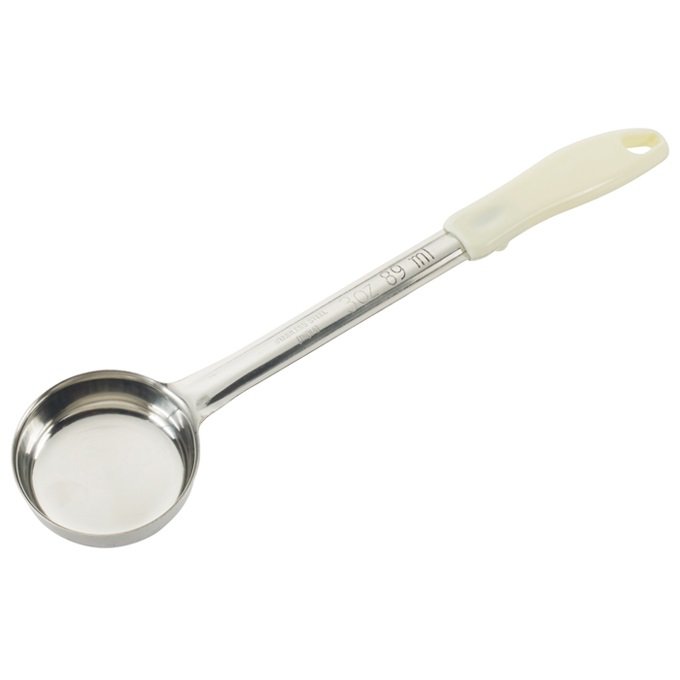 Cucharon plano 3 oz blanco