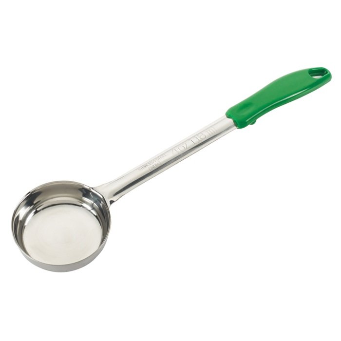 Cucharon plano 4 oz verde