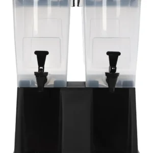 Dispensador de bebidas doble 22 litros 42x43x54 cm