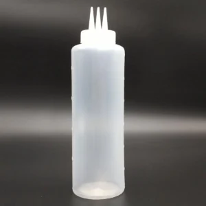 Dispensador de salsa de tres salidas 32