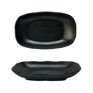 Bandeja honda melamina 25x15x3.5 cm