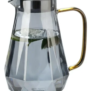 Jarra gris 500 ml - estria doble