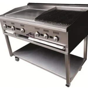Barbacoa y plancha tipo americano