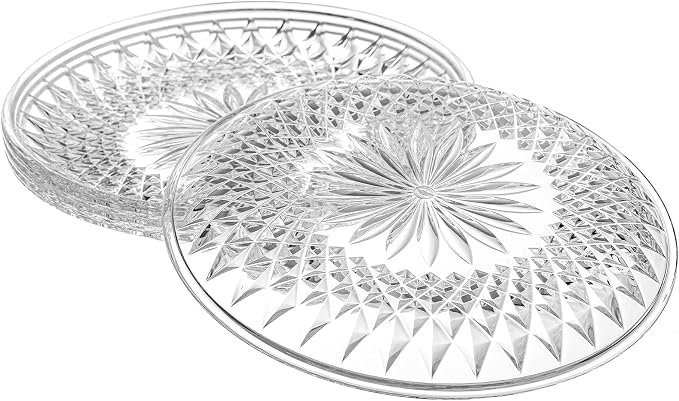 Plato acrilico transparente - ø 15cm - Imagen 2