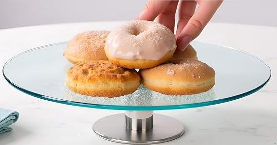 Porta Torta Vidrio 30cm - Imagen 3