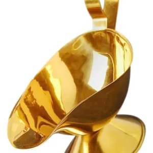 Salsera 5 cm acero dorado