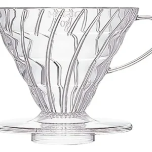 V60 transparente - estria doble
