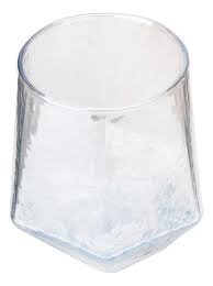 Vaso diamante transparente 310 ml - Imagen 3
