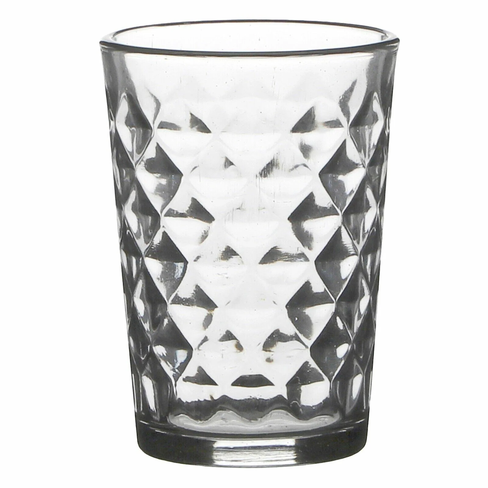 Vaso transparente 310 ml - cuadros