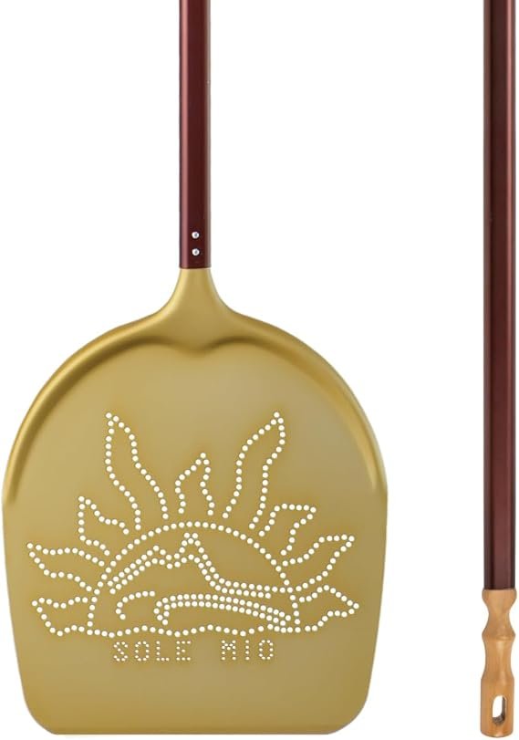 Pala perforada "sole mio" aleación aluminio
