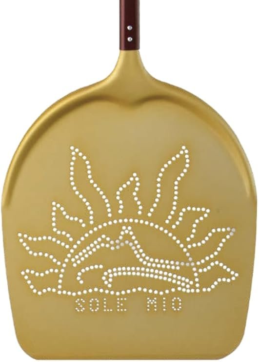 Pala perforada "sole mio" aleación aluminio - Imagen 2