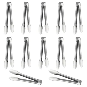 Pinza en plástico transparente con acero 21cm