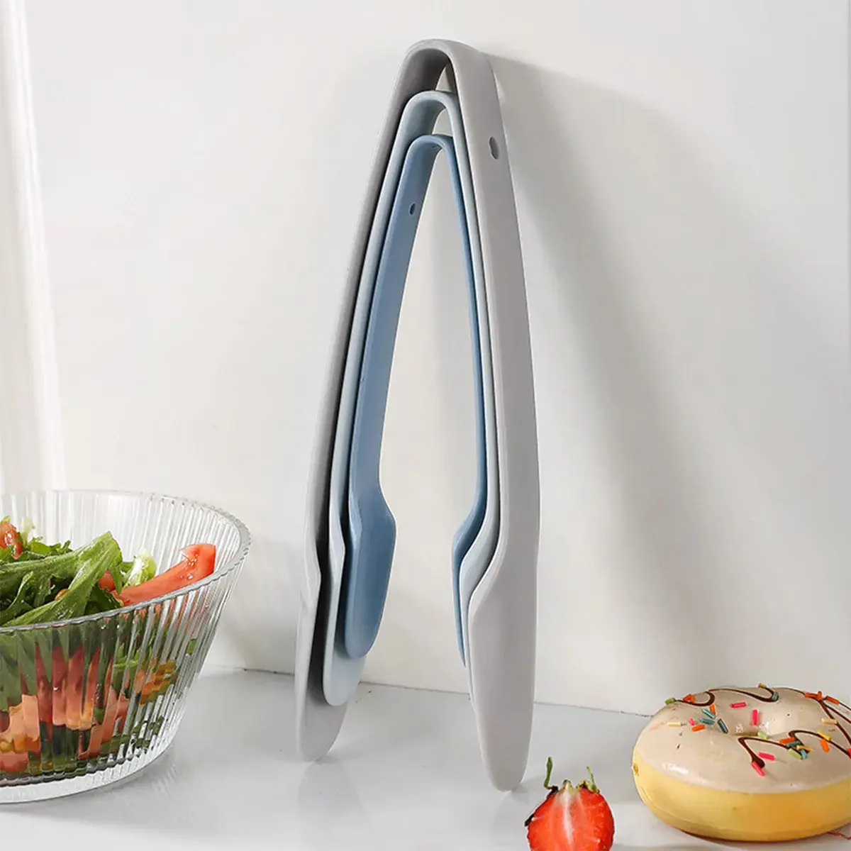 Pinzas de cocina de multiusos x pack set 3 unidades - Imagen 3