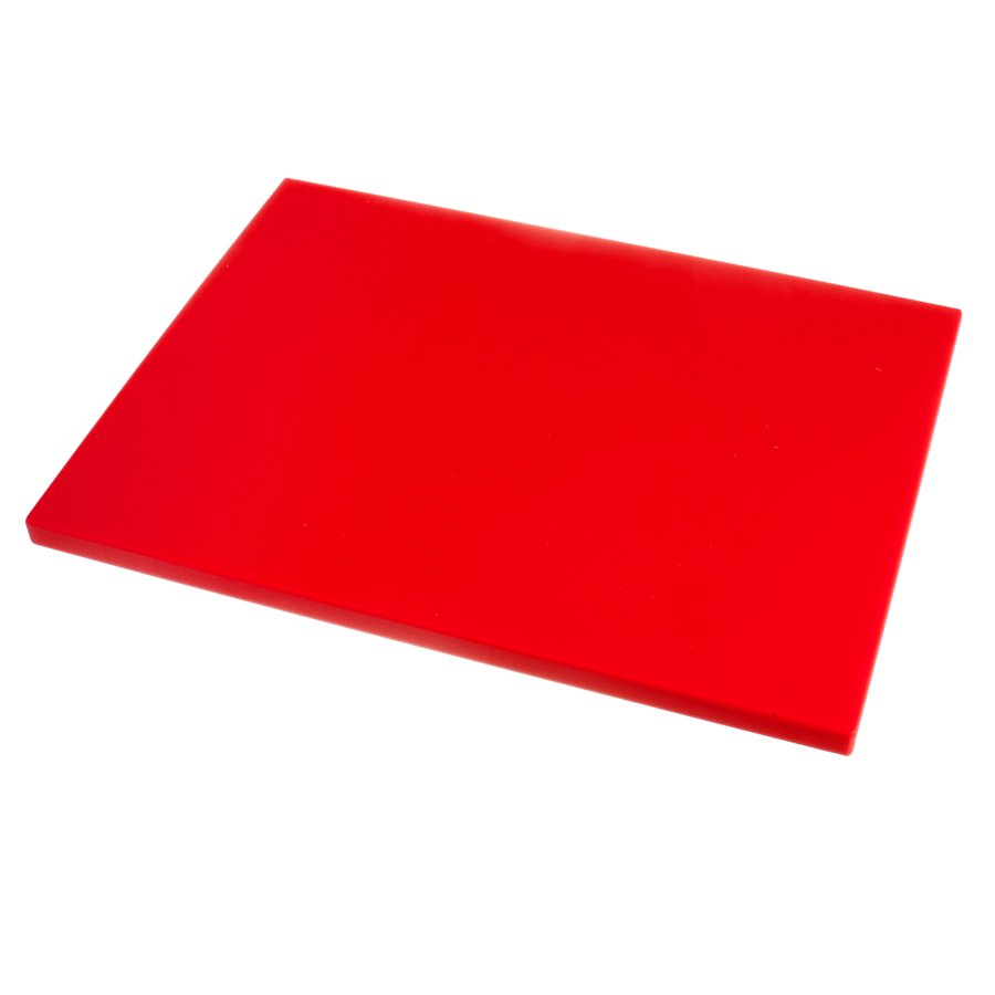 Tabla de picar 32x22x1.5 cm roja - Imagen 2
