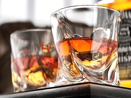 Vaso wisky retorcido 250 ml - Imagen 3